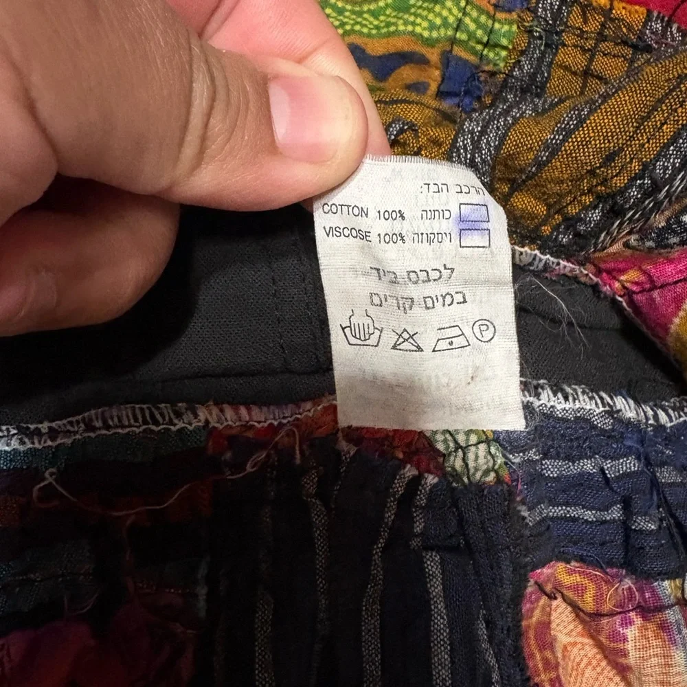 Vintage Colorful Patchwork girl Dress